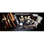 Bag Of Mixed Watch Parts And Related A/F