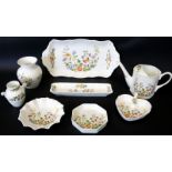 Collection Of Aynsley Fine Bone China, Cottage Garden Pattern