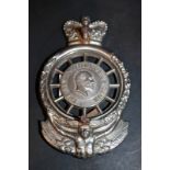 The Royal Automobile Club, Original Edwardian Car Bumper Chrome Badge