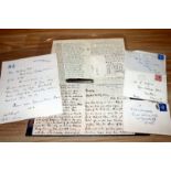 Military Interest, 1930/40's Letters Soldiers From HMS Excellent Together With