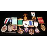 Masonic Interest, Collection Of Jewels To Include RAOB Ridunian Lodge No.2