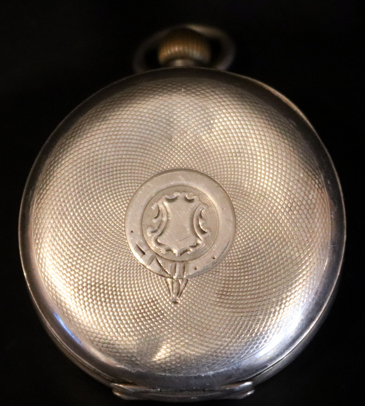 Gents Silver Pocket Watch, Acme Lever H Samuel Manchester, Exposed Winding Wheels - Image 2 of 3