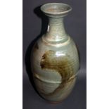 Percy Brown 1911-1996, Large Studio Art Pottery Celadon