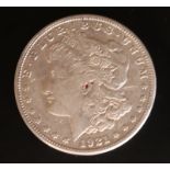 1921-S Silver Dollar, American Silver Morgan Dollar