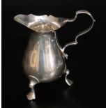 Silver Cream Jug, Fully Hallmarked For Sheffield 1897, Makers Mark For James Deakin & Sons, Height
