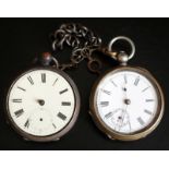 2 Gents Pocket Watches For Spare/Repair