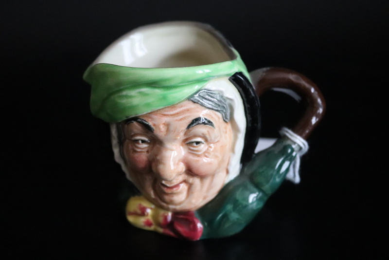 Royal Doulton Character Jug, Sairey Gamp, Small Size