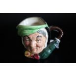 Royal Doulton Character Jug, Sairey Gamp, Small Size