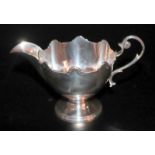 Silver Cream Jug, Fully Hallmarked For Birmingham 1899, Makers