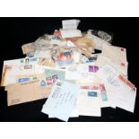 Large Collection Of Loose Stamps And Envelopes