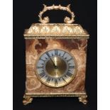 Elsinor Onyx Mantle Clock