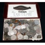 Box Containing Large Quantity Of English Coins