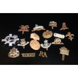 Military Interest, Collection Of Cap Badges