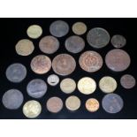 Collection Of 25 18th/19thC Trade Tokens And Coins