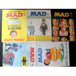 5 Copies Of Mad Magazine No's 67, 82, 84, 107 And 110. All Bar One Are Pre Decimal Varieties Of This