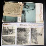 Military WW2 Interest, A Pictorial Record Of The Advance Of 146 Wing 2nd T.A.F From Normandy To Ger