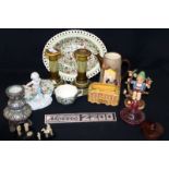 Box Of Misc Pottery And Collectibles To Include Hummel, Morris