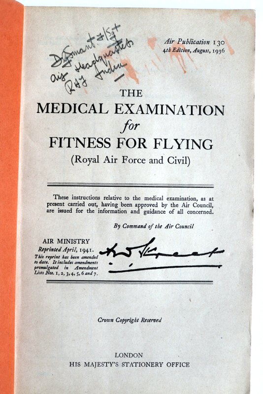 Air Publication 130 – The medical Examination for Fitness and Flying - Image 2 of 2