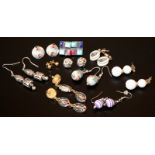 10 Pairs Of Assorted Earrings, To Include Some Silver
