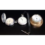 Mixed Watch Lot Comprising Sekonda 18 Jewels USSR Pocket