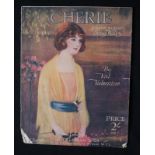 Cherie (Chanson Bleu) Song Waltz, Val Valentine Sheet Music, B. Feld