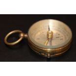 Brass Pocket Compass