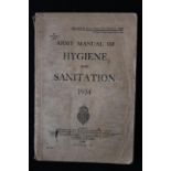 Military Interest, Army Manual Of Hygiene And Sanitation 1934