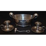 Collection Of Kenneth Turner Pewter Ware Comprising A C
