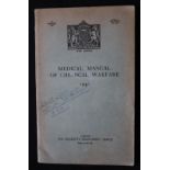 Military Interest, Medical Manual Of Chemical Warfare 1940