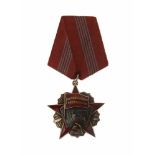 SOVIET ORDER OF THE OCTOBER REVOLUTION Order of the October Revolution, No.69894, (issued in