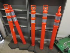 Lot: (Qty 10) Safety Barrier Cones. Hit # 2203625. Dock