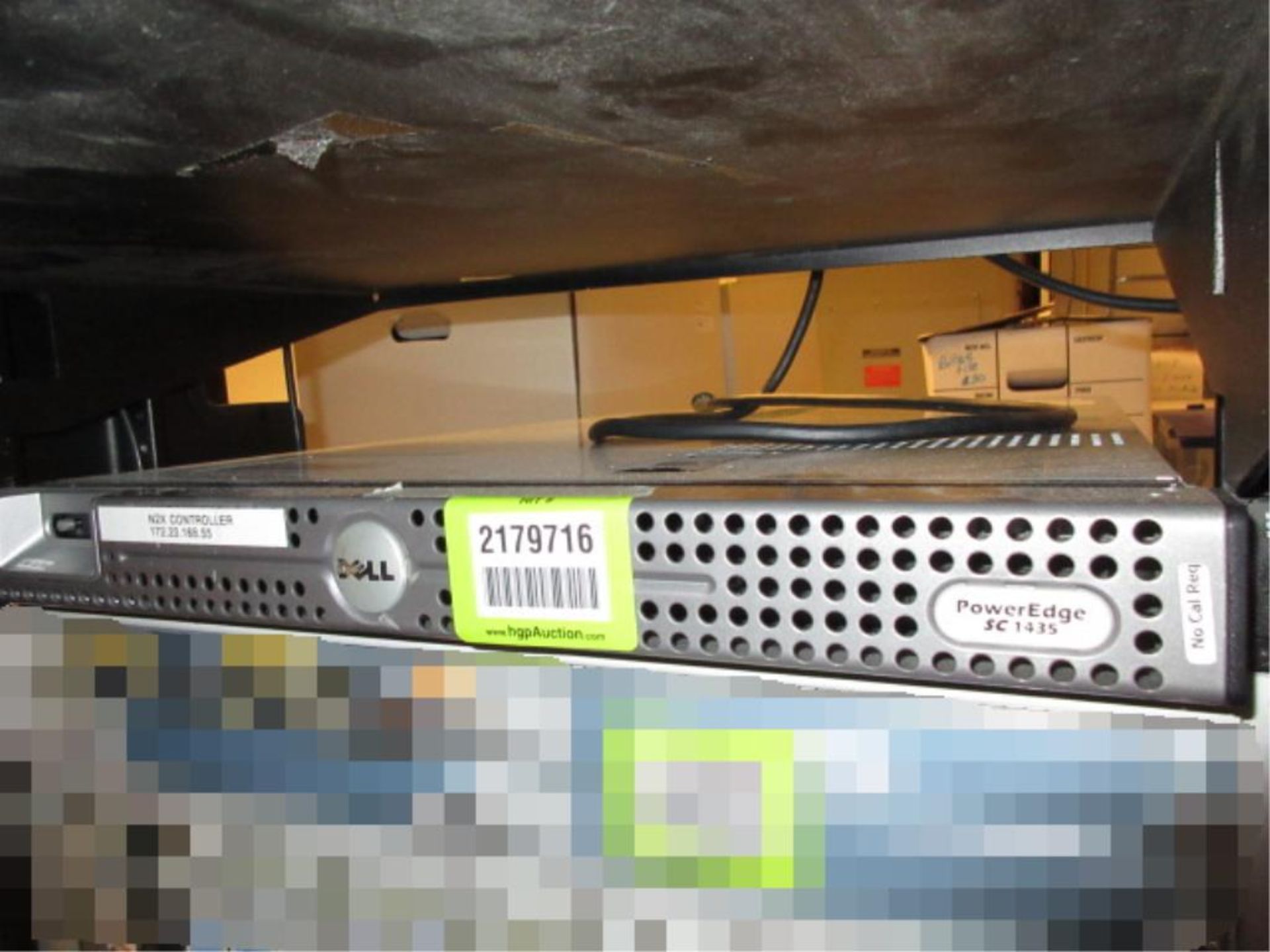 Dell PowerEdge SC1435 Rack Server. Rackmount Server (2007), used as controller for N2X. SN#