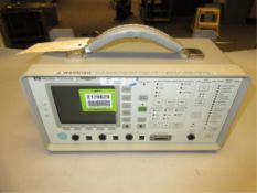 Hewlett Packard 37701B T1/Datacom Tester. T1/Datacom Tester, 95-240v. SN# 3630U01051. Asset# A09011.