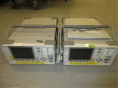 Agilent Communications Analyzer. Lot of (2) OmniBER 718 Communications Analyzers, includes (1) model