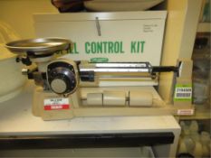 Ohaus Beam Balance. Dial-O-Gram Balance, 2610g capacity. HIT# 2194509. West Penthouse. Asset(s)