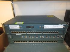 Cisco Catalyst 2924M-XL Switch. Lot of (2) 24-Port Switches, 100-240v, 50/60Hz. SN# FAA0312K0J8,