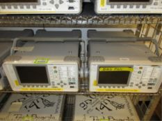 Agilent Communications Analyzer. Lot of (2) OmniBER 718 Communications Analyzers, includes (1) model