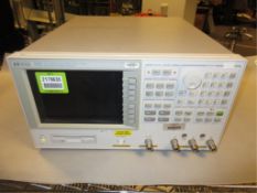 Hewlett Packard 4395A Network/Spectrum/Impedance Analyzer. Network/Spectrum/Impedance Analyzer,