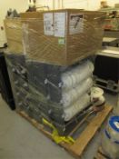 Electronic Components. Lot Assorted Electronic Components & Electrical Wire, on one pallet. HIT#