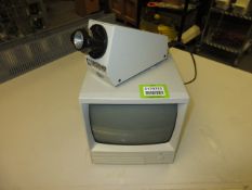 Westover Scientific FV-400 Video Fiber Microscope. Video Fiber Microscope, includes 9" CRT