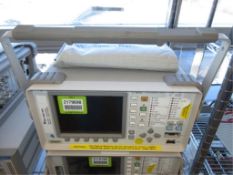 Agilent 37718B Communications Analyzer. OmniBER 718 Communications Analyzer, (2001), opt: 001,