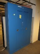 PSSI 54-14 Module Storage Unit. Plug-In Storage Cabinet, shelf option H10-11, 54"w x 82"h x 15"d,