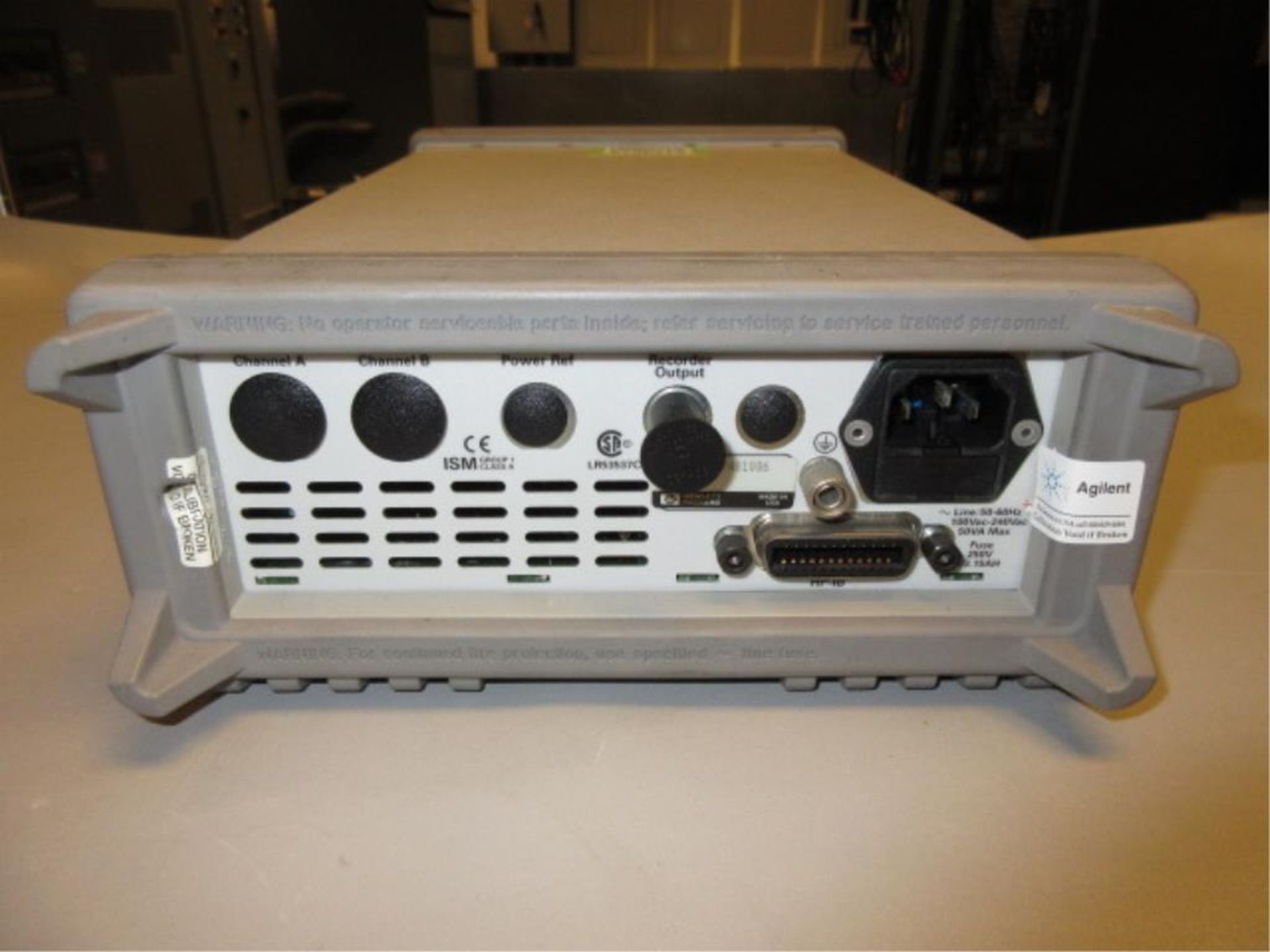 Hewlett Packard EPM-441A Power Meter. Power Meter, 100-240v. SN# US37481006. Asset# A08464. HIT# - Image 3 of 3