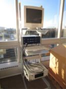 Mobile Test Stand. Lot Mobile Test Stand, includes: (1) TAS 182 Telephone Network Emulator, (1)
