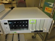 EXFO IQS-510P Intelligent Test Unit. Intelligent Test Unit, (10) empty expansion bays. SN# 389820.