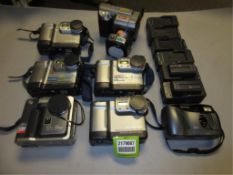 Digital Camera Equipment. Lot Assorted Digital Camera Equipment, includes: (4) Sony MVC-FD83