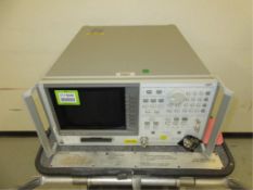 Hewlett Packard 8753D Network Analyzer. Network Analyzer, 30 kHz to 6 GHz, opt: 006, W08, 115/