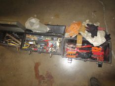 Tool Boxes W/ Contents. Lot: (3) Tool boxes with contents to include: Sockets, Wrenches, Bolt