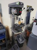 Wilton 2500 15" Floor Mounted Drill Press with vise. SN# 8080001. Hit # 2203687. Main Shop. Asset