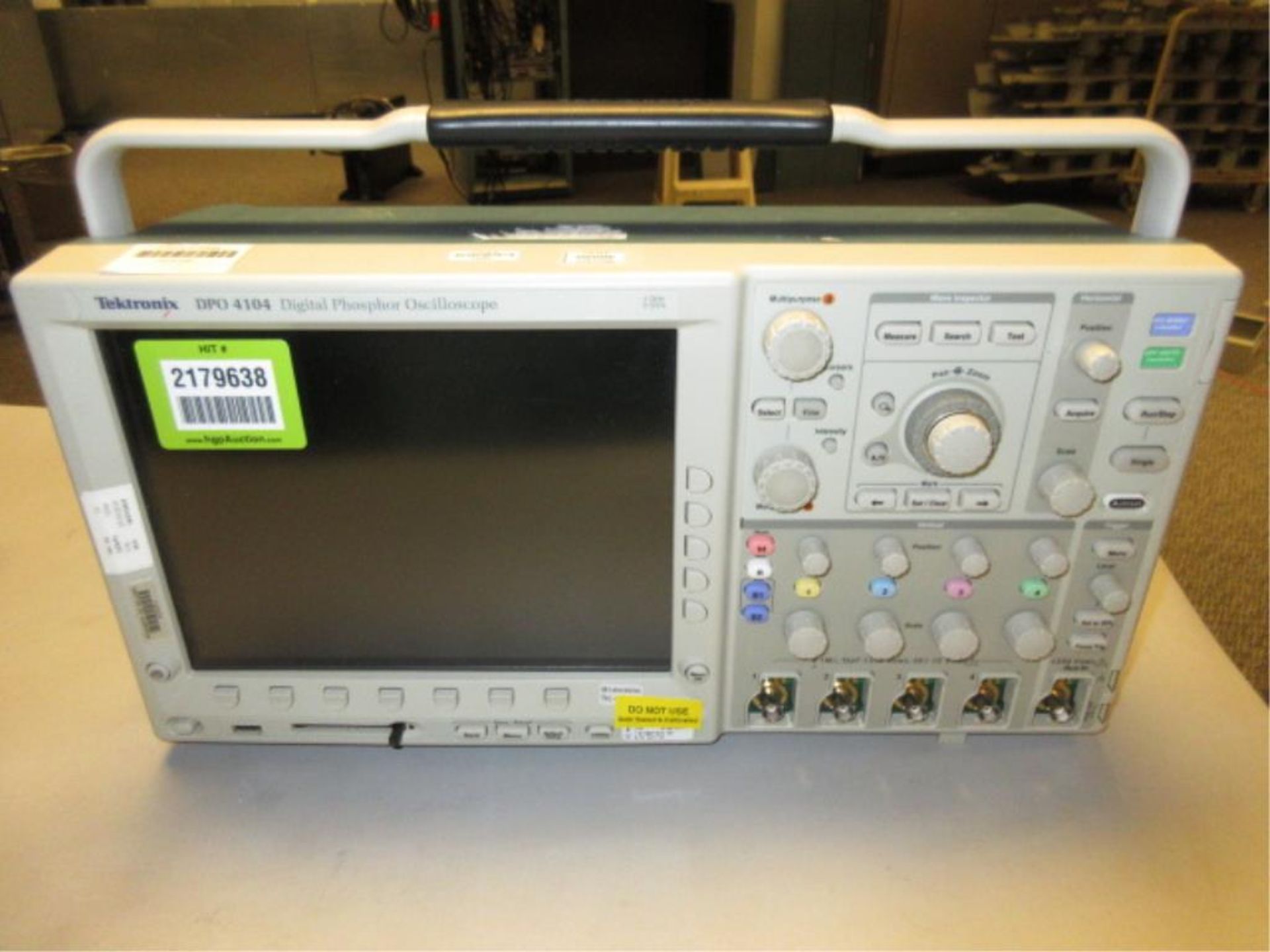 Tektronix DPO 4104 Digital Phosphor Oscilloscope. Digital Phosphor Oscilloscope, 1GHz 5 GS/s SN# - Image 4 of 4